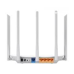  2 TP-Link archer C60 AC1350 dual band wireless router +  تي بي لينك - مقوي اشارة الانترنت اللاسلكي،