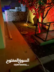  7 بيت مستقل بسلفيت   مساحة 1530 بحديقة رائعة