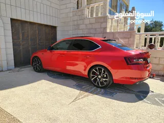  11 الفخامة سكودا سوبيرب 2016 ماطور 2000 ديزل 190 حصان L&K تسيير 2020 ما بعد الفل اضافات بالصلاة عالنبي