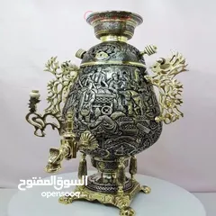  19 سماور الفحم النحاسية الفاخرة