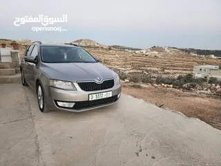  3 سكودا اوكتافيا ستيشن 2016 بوضع ممتاز
