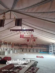  17 خيام وبيوت شعر تجهيز مخيمات بلكامل