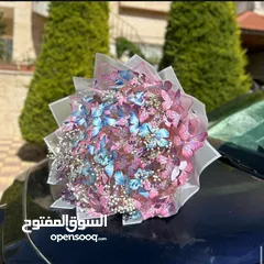  10 باقات الكاندي والفراشة وباقات التخرج