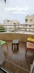  14 شقة مفروشة فاخرة للايجار مساحة 90 غرب شارع الجامعة ب 200م وشمال مسجد علياء التل