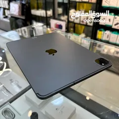  6 iPad Pro 11" 256G WiFi With Apple Pencil    بطارية 87%2 بحالة ممتازة