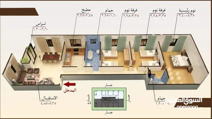  4 شقة للبيع بالحى المتميز بمدينة بدر