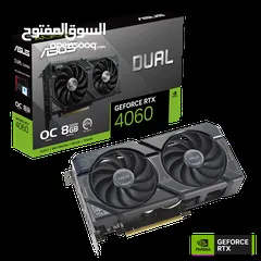  1 كرت شاشة ASUS RTX 4060 8GB