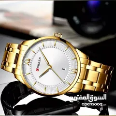  13 ساعات يد رجالي CURREN  المضيئة