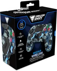  16 يد العاب جيمنغ بلايستيشن 4 الوان متعددة DragonShock PS4 Controller Mizar Wireless Gamepad