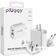  3 ‏ Pluggy 30W Fast Charger ‏ Pluggy Middle East شاحن سريع بقوة 30 واط