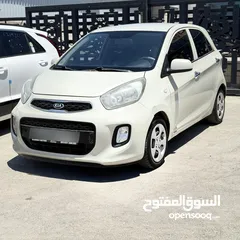  1 كيا بيكانتو ترخيص وتامين طول فحص نظيف