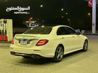  7 مرسيدس E300 مديل 2017 بنوراما فول ابشن AMG اصل من داخل بني وكاله