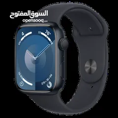  1 Apple Watch Series 9 45mm - ساعة أبل الجيل التاسع 45 ملم