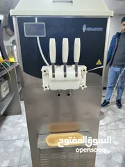  3 ماكينة بوظة سوفت ايس كريم  أيطالي