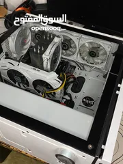  10 كمبيوتر ألعاب مكتبي – i5 / كرت GTX1060 6GB / رام 16GB / تخزين SSD+HDD / كيس CORSAIR RGB