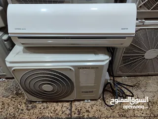  22 مكيفات مستعملة إنڨيرتر و عادي شامل التركيب في حالة ممتازة.