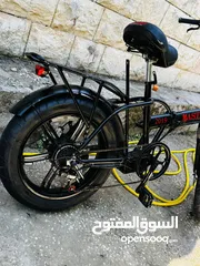  2 بسكليت كهرباء شبه جديد 48 فولت 20 امبير