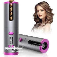  1 Cordless Hair Curler  مجعد الشعر اللاسلكي