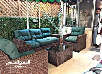  10 اطقم كنب رتان بافضل سعر