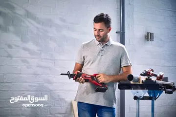  10 منشار ترددي قابل لإعادة الشحن بقوة 20 فولت لمختلف أعمال القطع skil