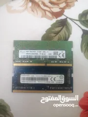  1 DDR4 Laptop RAM Sticks 4+4 GB