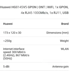  6 راوترات لتوسعةwifi 5g للفايبر وكل الشبكات  هواوي ac1200  موجتين 2.4+5g السرعة  867 ميجا لموجة 5g 3