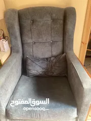  5 طقم كنب تركي تسع مقاعد جميل جداً و ثقيل خشب زان مستعمل استعمال خفيف