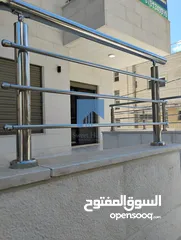  2 شقة أرضية فاخرة للبيع في الجاردنز  - خلف الدستور 155م مع ترس 25م تشطيب سوبر ديلوكس لم تسكن