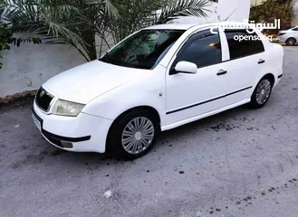  15 سكودا فابيا 2002 ماطور 1900 ديزل قطارة سولار
