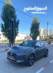  2 هيونداي كونا ايرون مان 2019 فل الفل  رمادي مطفي  20 ألف كم  - فحص ممتاز