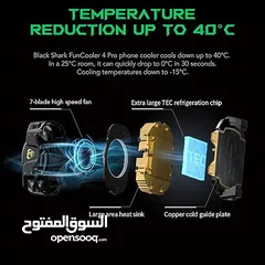  7 Black Shark Funcooler 4 Pro مروحة بلاك شارك 4 برو