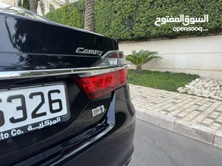  22 تويوتا كامري 2017 وارد الشركة المركزية ممشى قليل فحص كامل
