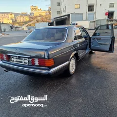  4 مرسيدس se300 موديل 1990 منفوضة بالكامل