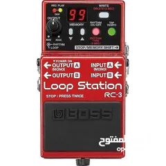  1 لوبر لجميع الآلات الموسيقية من شركة بوس ار سي 3 - Boss RC 3 loop station looper