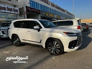  3 لكزس LX600 موديل 2024