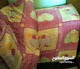  9 للبيع فرشة تخت مجوز زمبركية طبية شبه جديده  وفرشة تخت مجوز اسفنج ضغط شبه جديده  وحرامات ولحف وسجاد