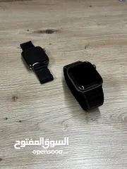  4 AppleWatch 9 45 Stainless Steel جديد