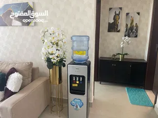  11 لليجار شقه غرفه وصاله مفروشه فرش فندقي في الفرجان Flat for rent in furjan 1bhk with 2 washroom