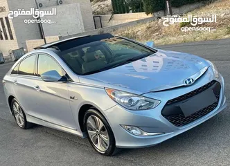  3 هيونداي سوناتا 2015 وارد الوكالة مالك اول بحال الشركة اعلى صنف ممشى قليل 7 جيد