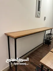  3 Bar table with 5 chairs طاولة بار مع 5 كراسي