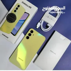  8 مشغل ايام Samsung A15 رام 8 و 12و 16 جيجا 128 و 256 أغرضة و الكرتونه الأصلية مكفول سنة متوفر توصيل