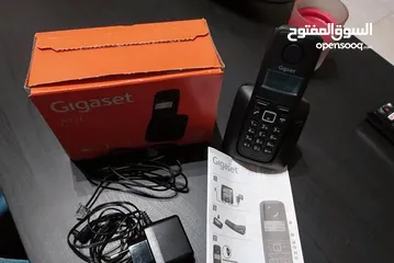  4 تلفون ارضي لاسلكي صناعة المانيا Gigaset A116