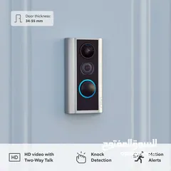  21 كاميرا Ring Peephole - جرس الباب مزوّد   فيديو ذكي - فيديو عالي الدقة - دردشة   مزدوج - سهولة التثبي