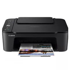 3 طابعة كانون بوظائف متعددة طباعة، نسخ، ومسح ضوئي طباعه ليزر Canon TS3440 Wifi LaserJet