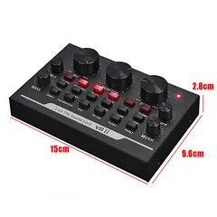  5 كرت صوت خارجي احترافي V8 Soundcard