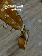  6 قيتار/غيتار ياماها مستعمل مره واحده فقط original Yamaha guitar