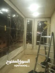  8 تغليف وتسكير الكافيهات والاماكن المفتوحه  من الهواء باقل الاسعار وتفصيل الاشرعه لاعلى المساحات