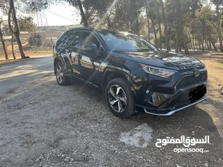  21 RAV 4 SE PRIME 2021 PLUG IN  للبيع او البدل.