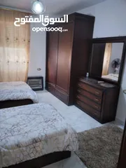  23 شقه مفروشه ديلوكس كاملة الخدمات للايجار الشهري او السنوي في عمارة سكنيه مخدومة يوجد حارس للعمارة