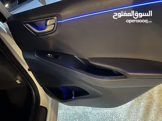  10 هونداي ايونك 2020 فل كامل اعلى صنف ماعدا الفتحة وارد كوريا كلين تايتل